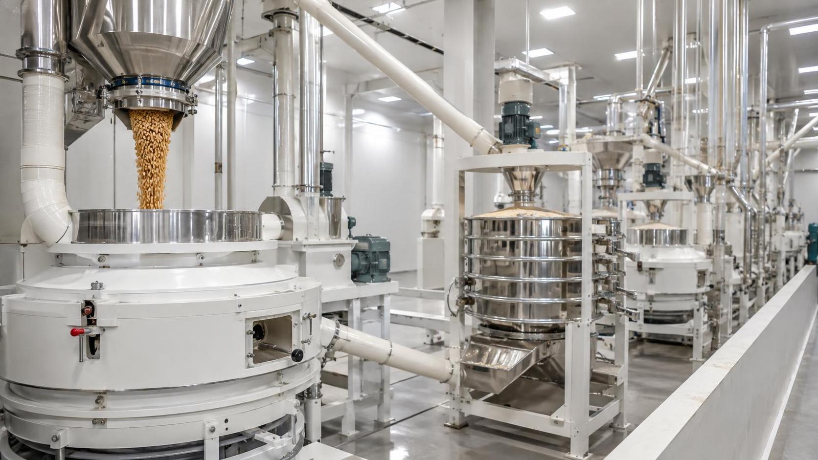 How grain milling systems automation improves process control