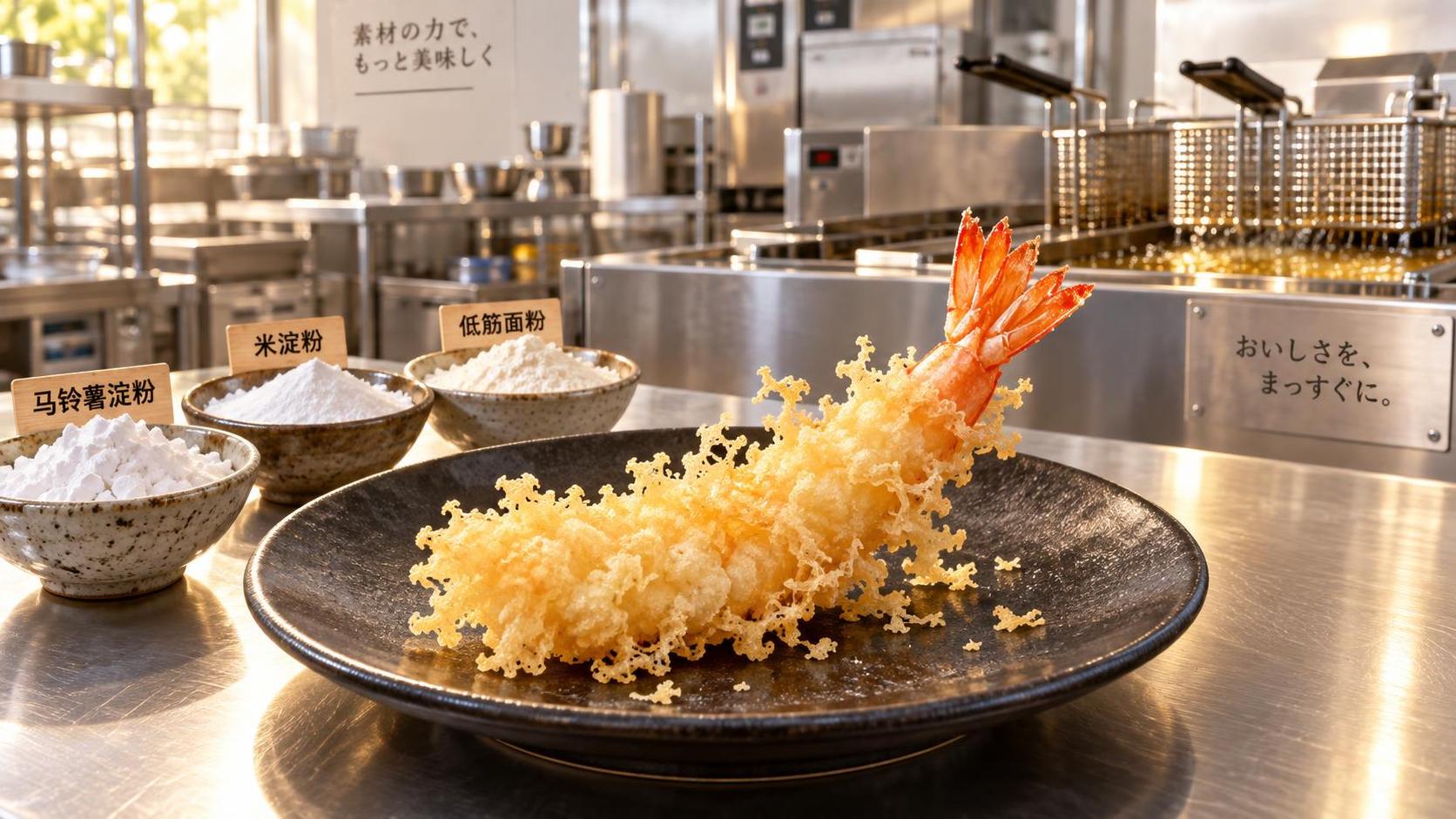 How Japanese starch functionality improves tempura batter crispness