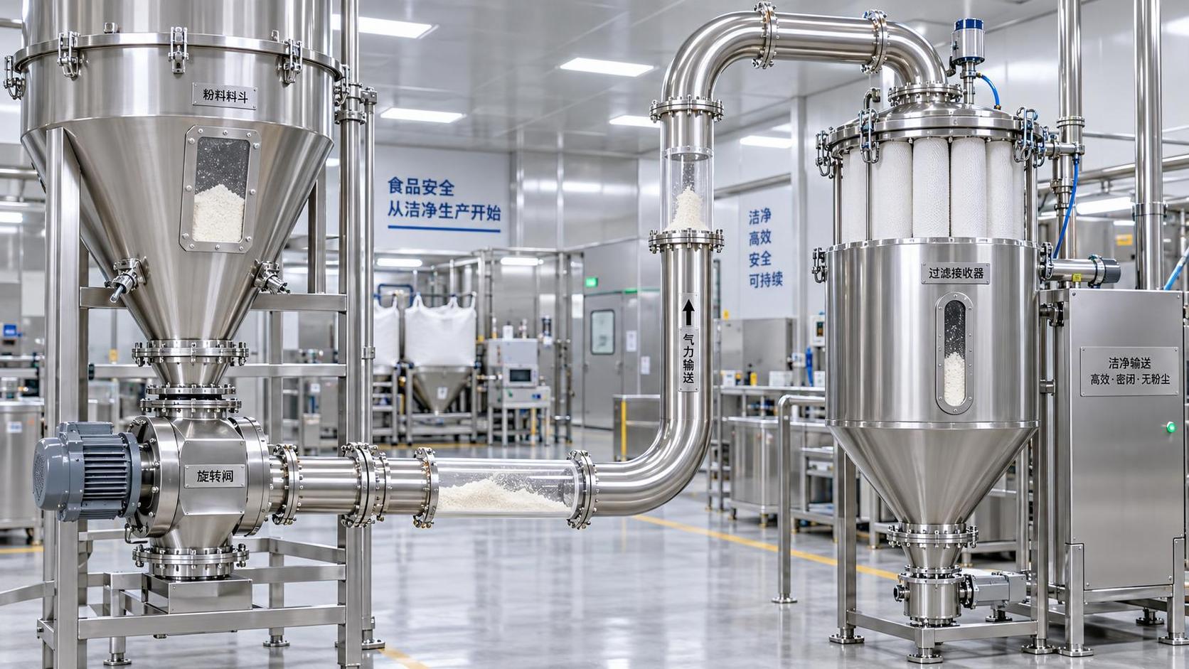 Can pneumatic conveying reduce allergen carryover between batches?