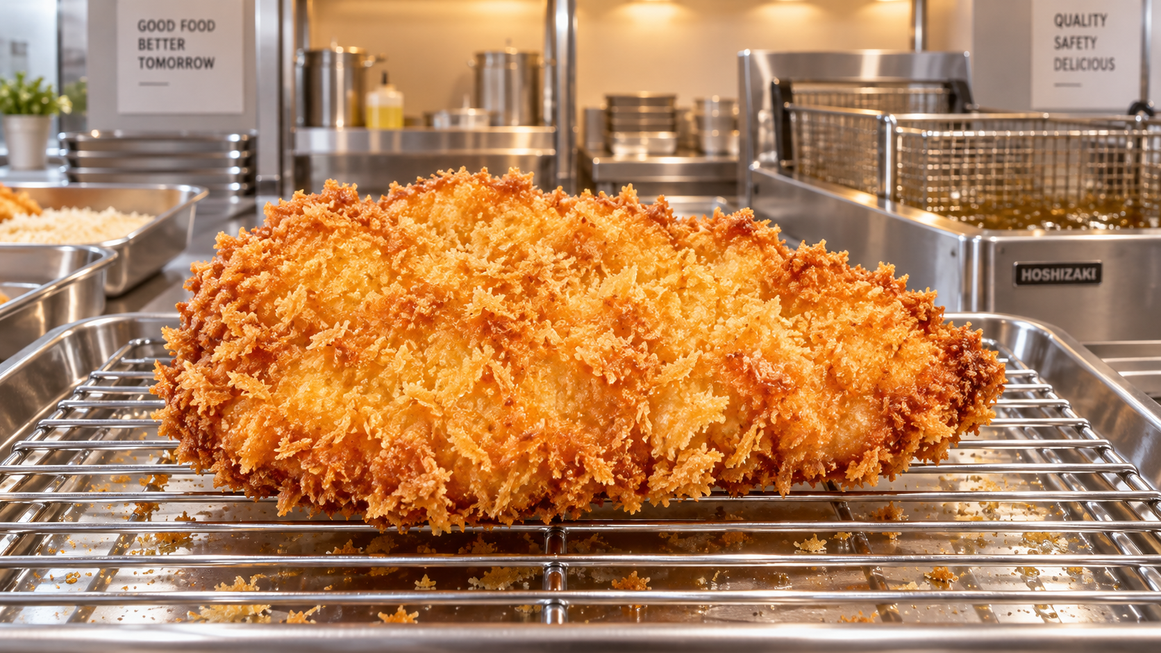 When do coarse breadcrumb coatings improve crunch in fried foods?