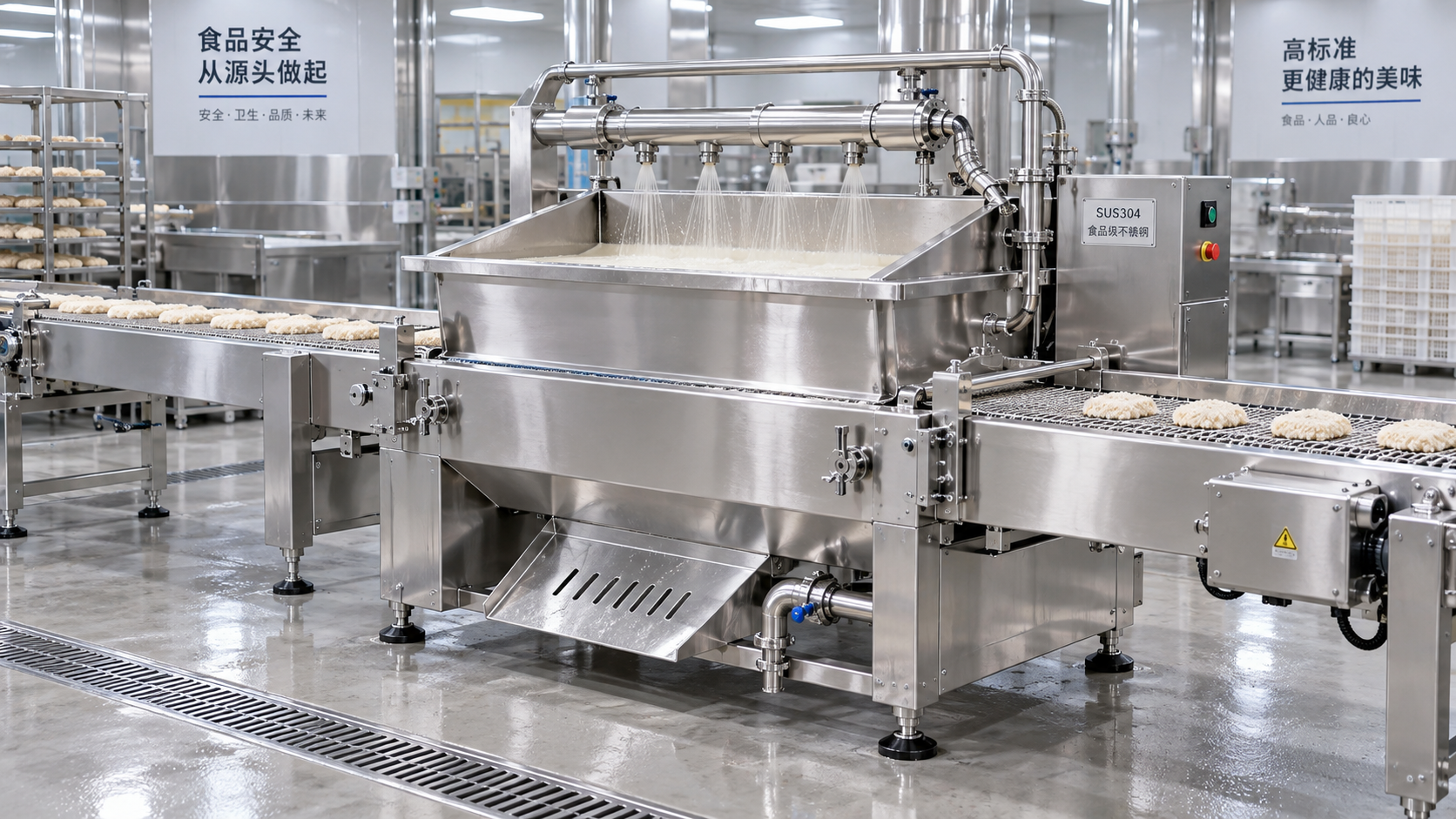 When stainless steel battering machines improve washdown hygiene
