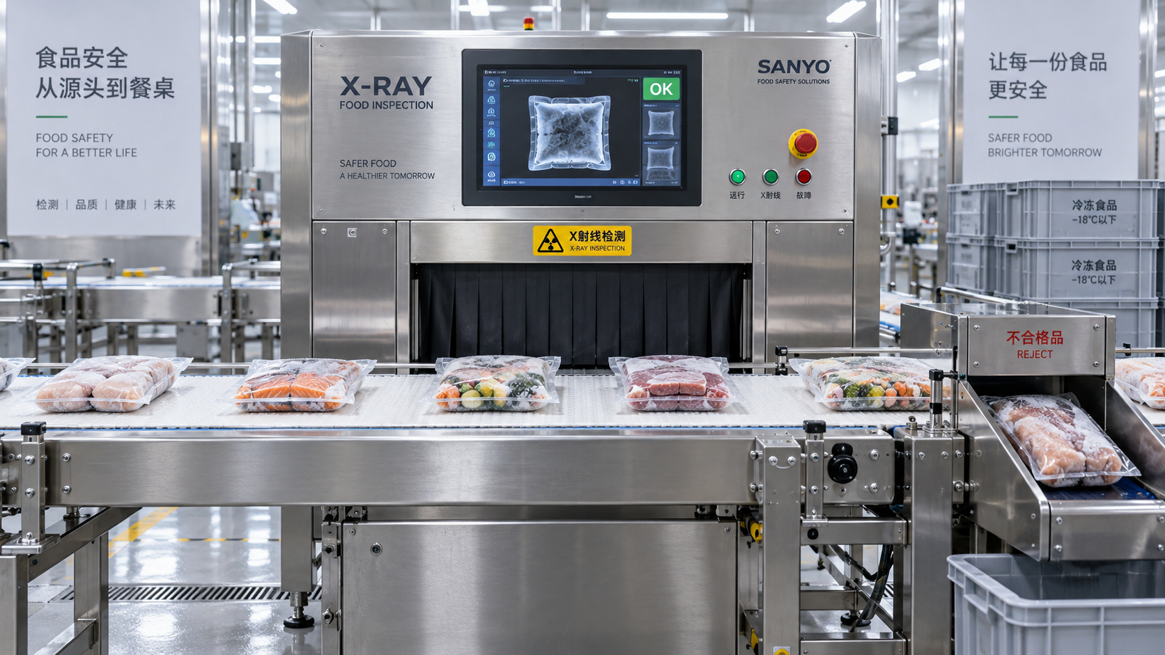 X-Ray Detection in Food Packaging: Managing False Rejects with Dense Pack Formats
