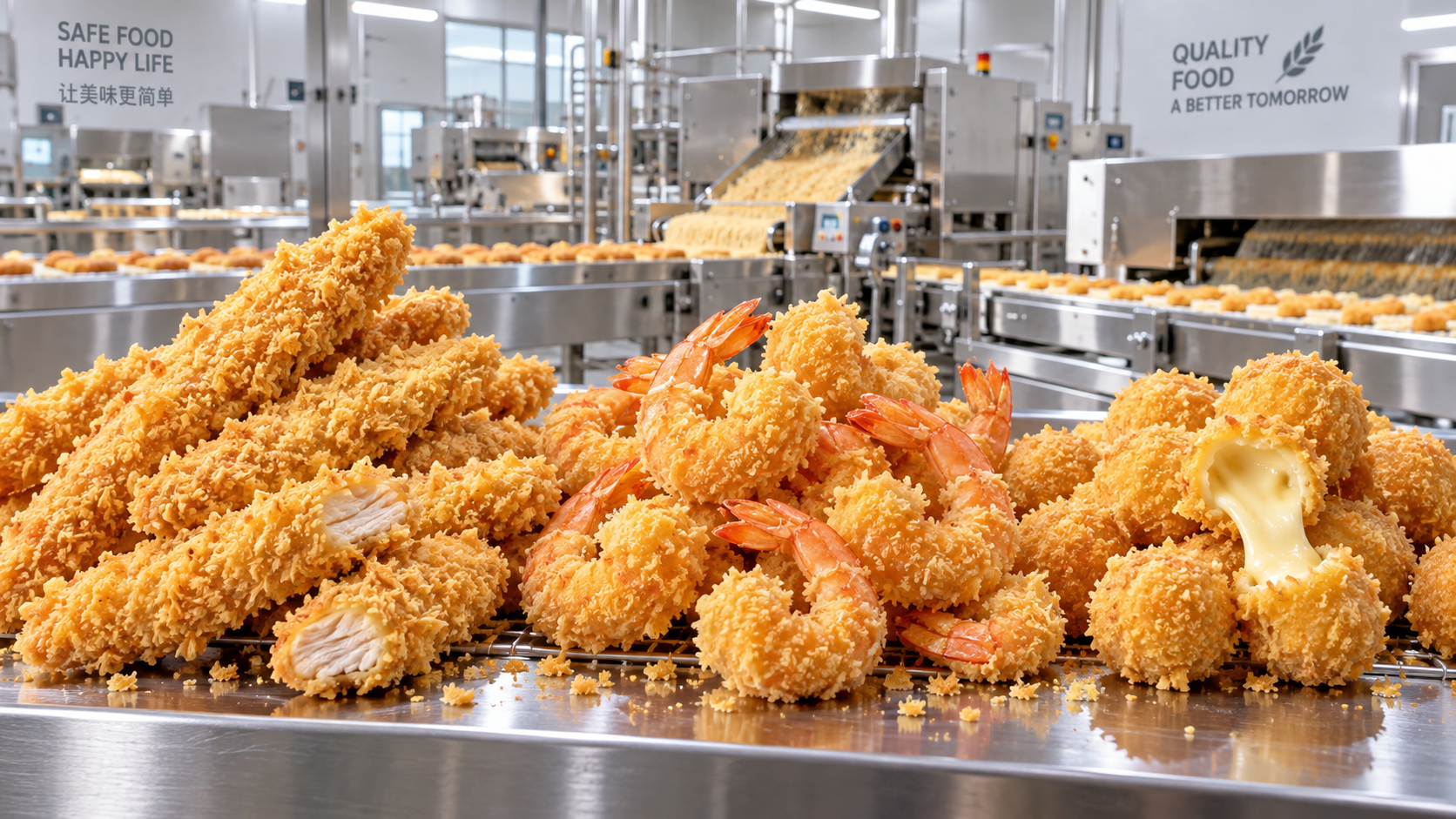 Matching Needle-Shaped Japanese Panko to Chicken, Seafood, and Snacks