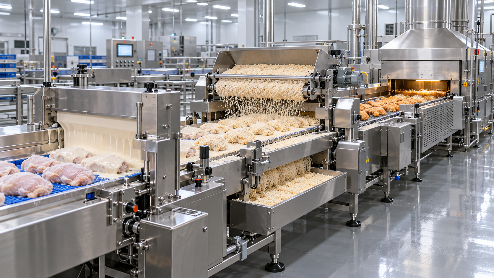 How automated breading systems reduce manual labor on high-volume lines