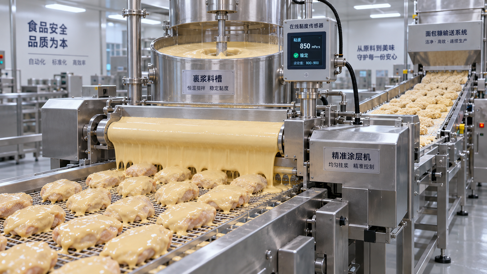 How batter viscosity affects coating cost per finished kilogram