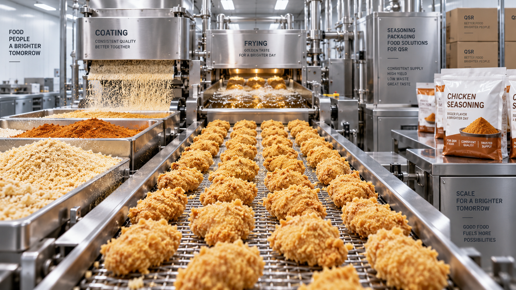 How a coating seasonings manufacturer affects QSR coating yield costs