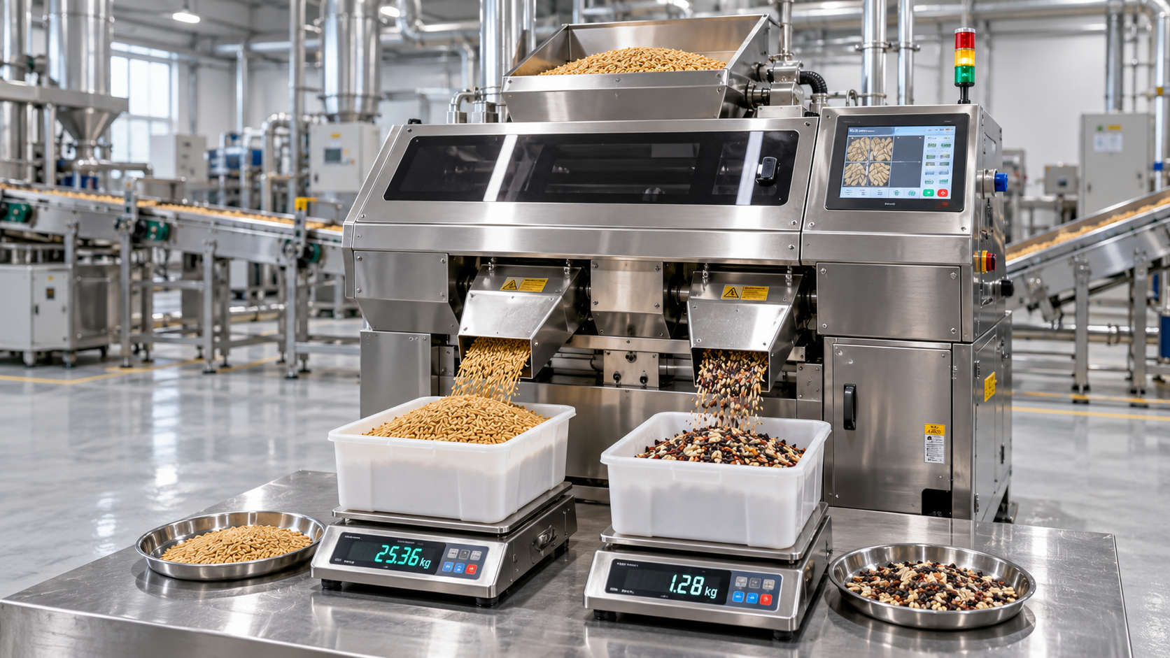 How to verify an optical sorting machine manufacturer's throughput claims