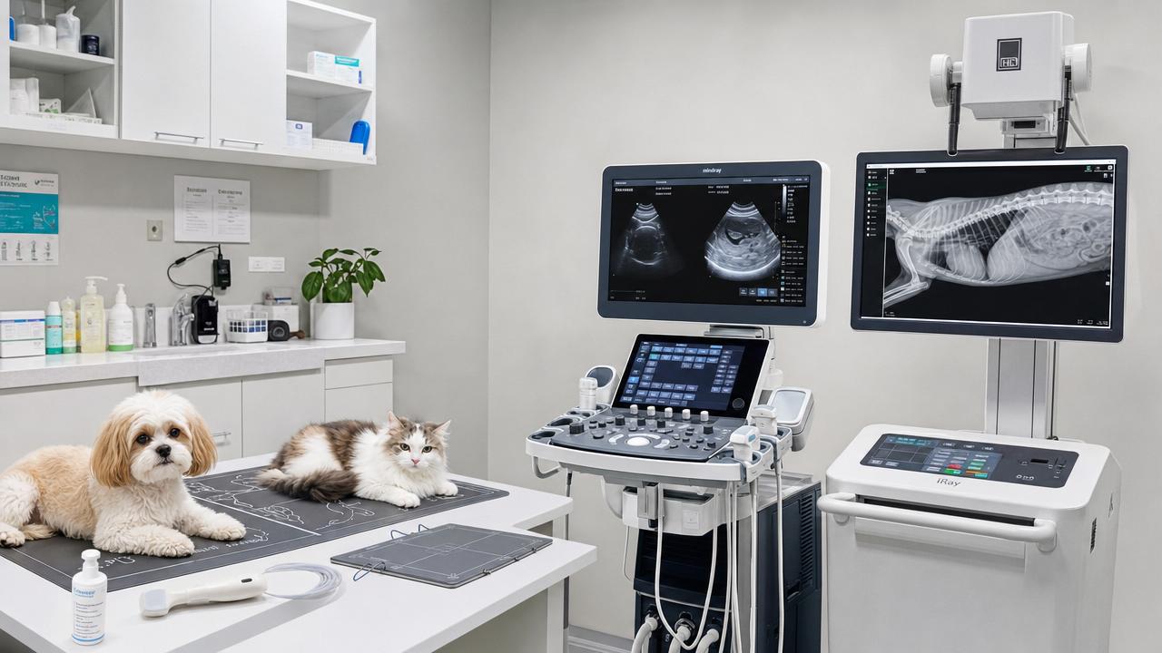 Veterinary Imaging Equipment: Ultrasound or X-Ray for First-Line Exams?