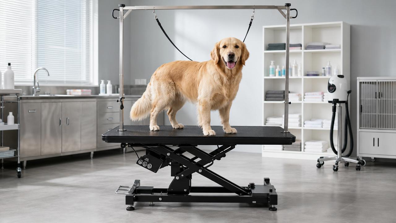 How to Choose a Pet Grooming Table: Weight Capacity, Lift Type, and Safety Features