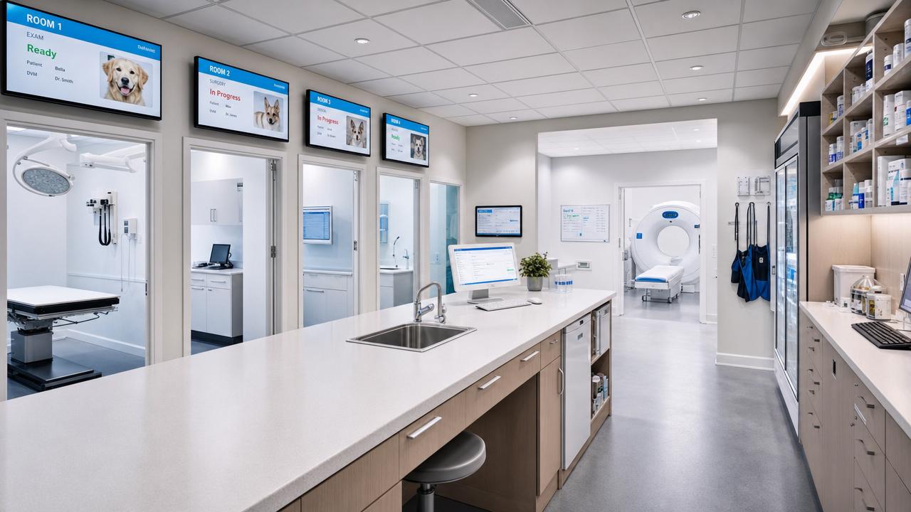 Veterinary Workflow Systems Software: Key Features to Compare for Multi-Room Clinics