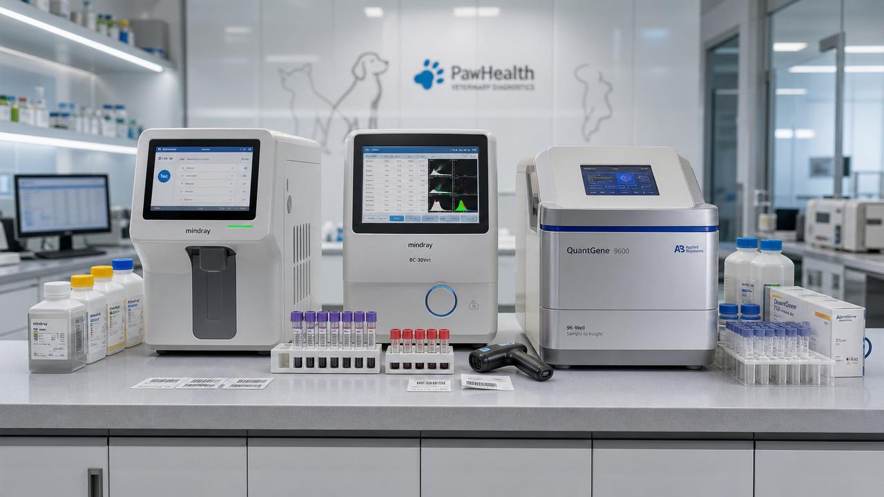 Veterinary Lab Analyzer Selection Guide: Comparing Chemistry, Hematology, and PCR Systems
