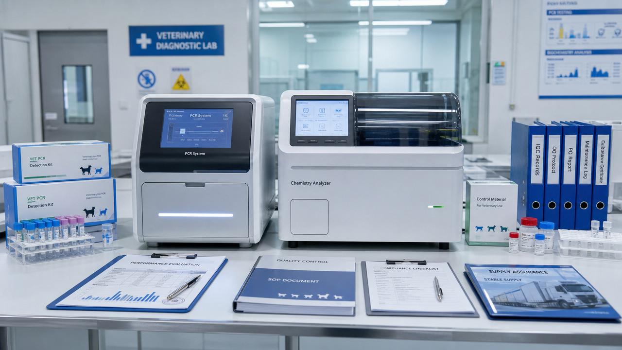 How to Evaluate a Veterinary Diagnostics Manufacturer for PCR and Biochemistry Systems