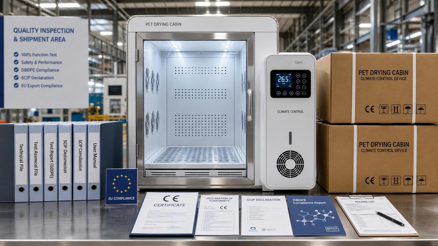 ECHA Extends SCIP Scope for DBDPE-Containing Drying Units