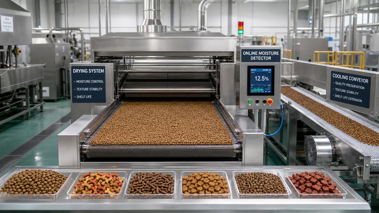 How to Reduce Pet Food Moisture Without Hurting Texture or Shelf Stability