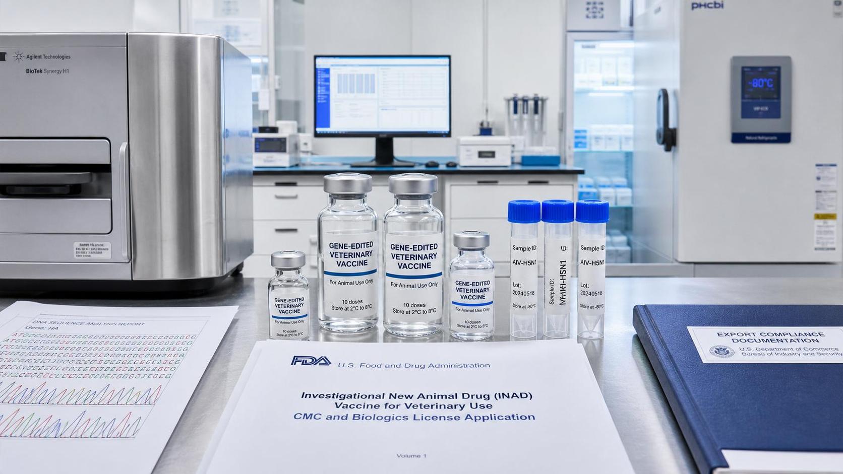 FDA CVM Rule Takes Effect on Gene-Engineered Vaccine Exports