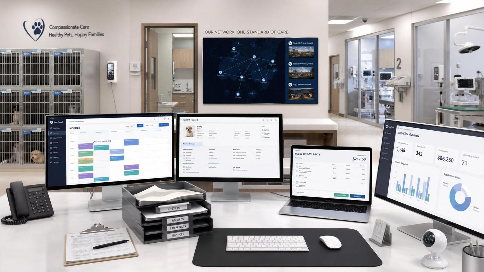 How to Evaluate Cloud Veterinary Practice Management for Multi-Location Clinics