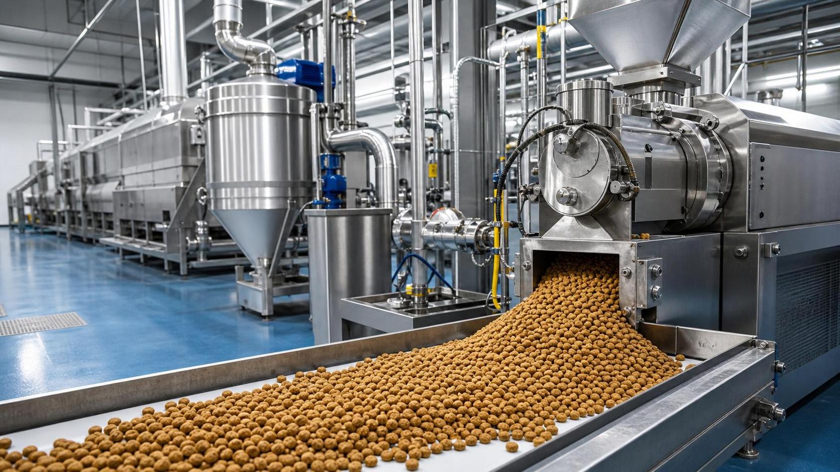 Pet Food Manufacturing Technology for Kibble: Extrusion Steps and Key Process Parameters