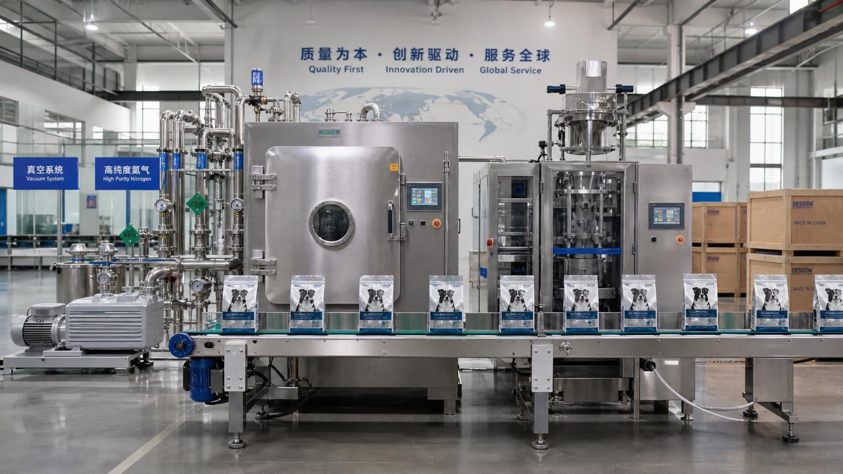 Freeze-Dried Pet Food Exports Rise 37% as Packaging Lead Times Stretch
