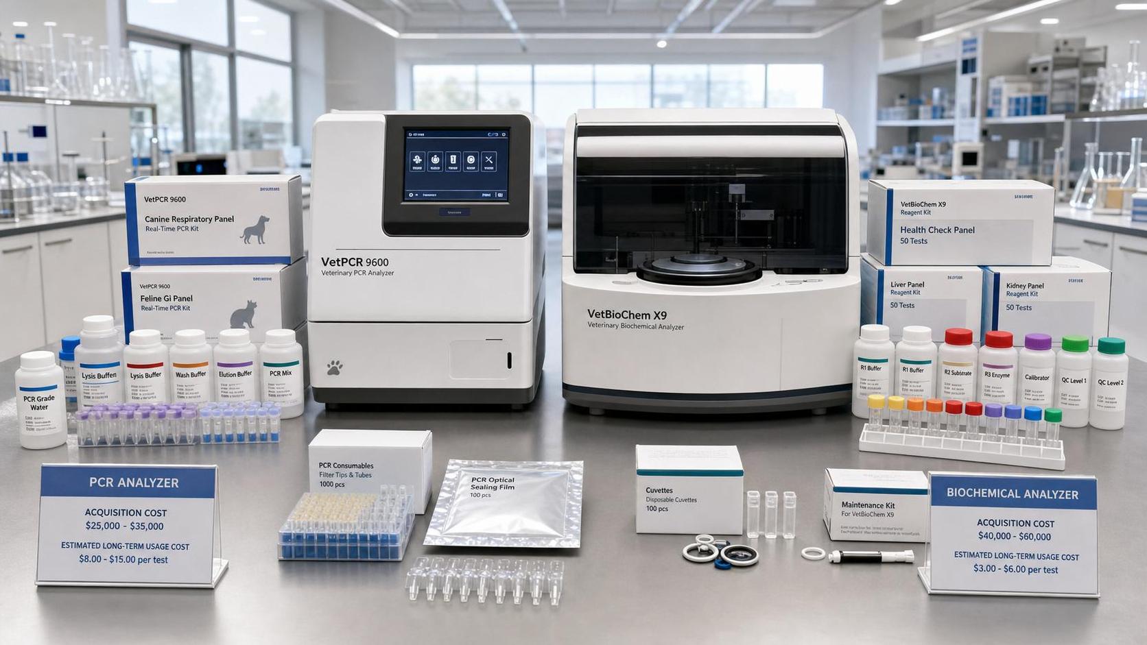 Veterinary Analyzer Price Breakdown: PCR vs Biochemistry Systems and Hidden Ownership Costs