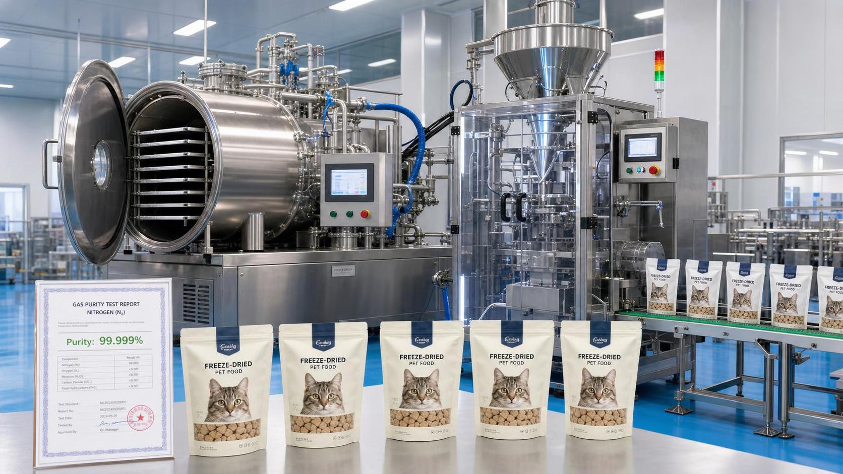 FDA CVM Tightens Nitrogen Proof for Freeze-Dried Pet Food