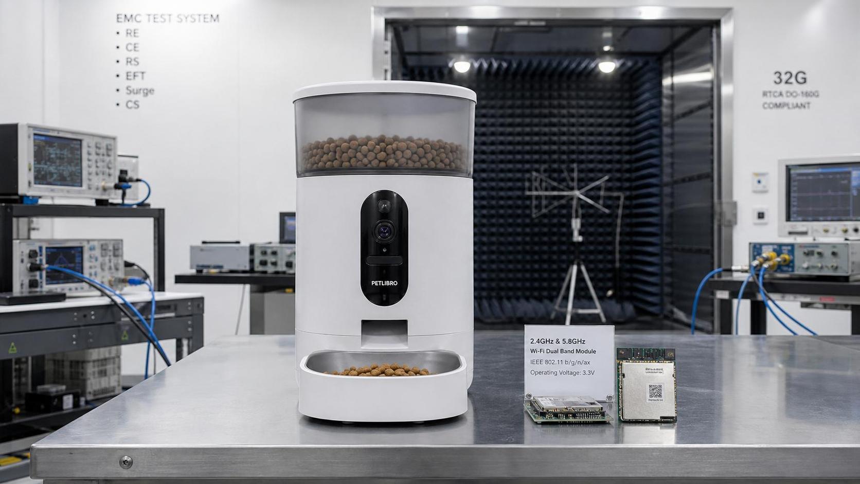 FCC Tightens RF Rules for AI Pet Feeders