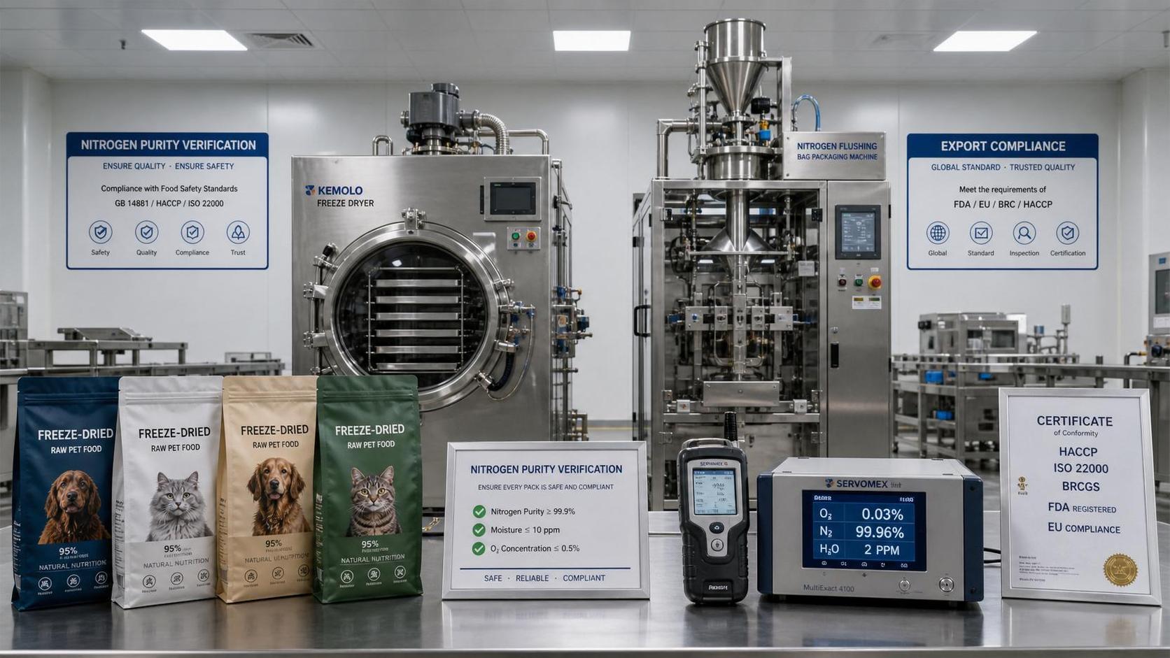 FDA CVM Tightens Rules on Nitrogen Validation for Freeze-Drying Equipment
