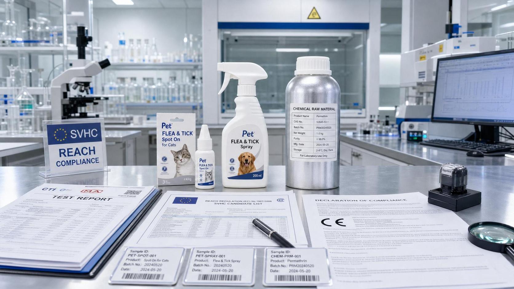 ECHA Adds Three Antiparasitic Actives to SVHC List