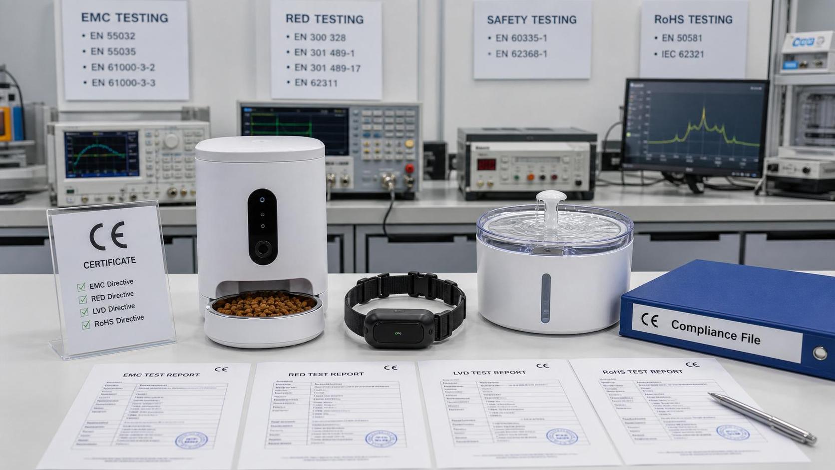 CE Certified Pet Devices: What Documents and Tests Matter Before EU Market Entry?