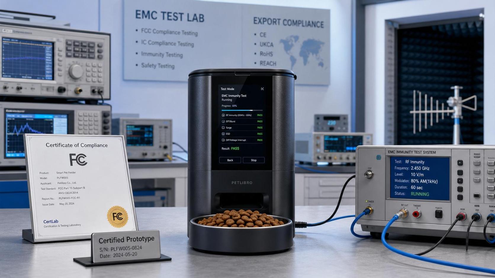 FCC Adds AI Pet Feeders to Immunity Rules From July 1