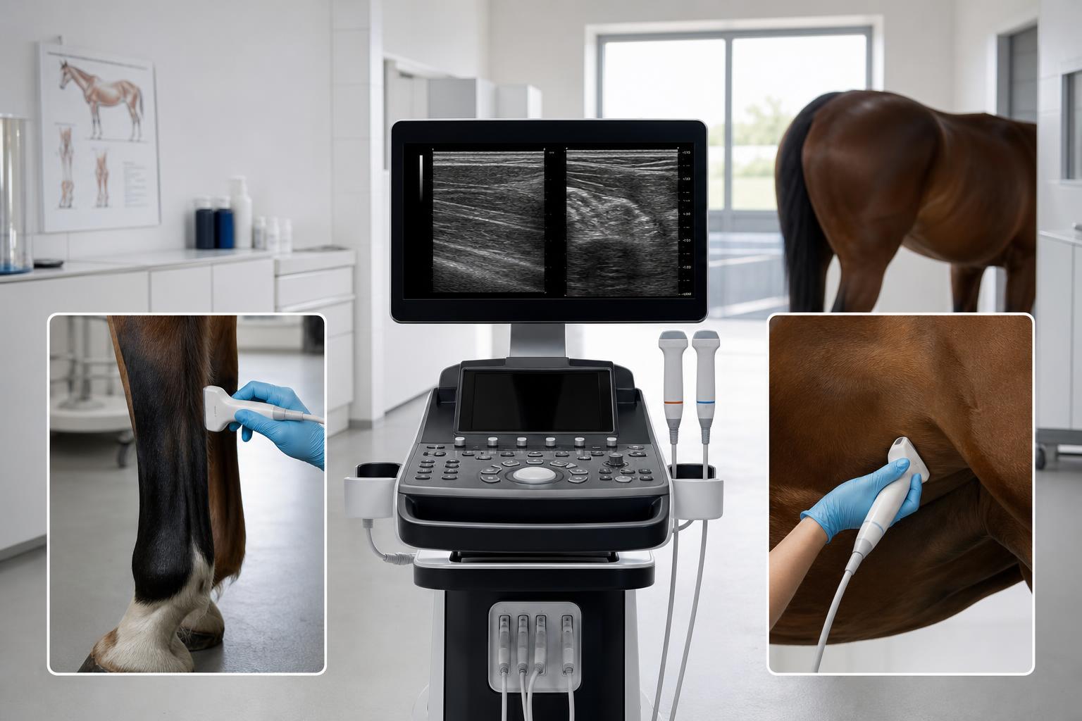 Veterinary Ultrasound Systems for Equine Use: How to Compare Probes, Depth, and Image Quality