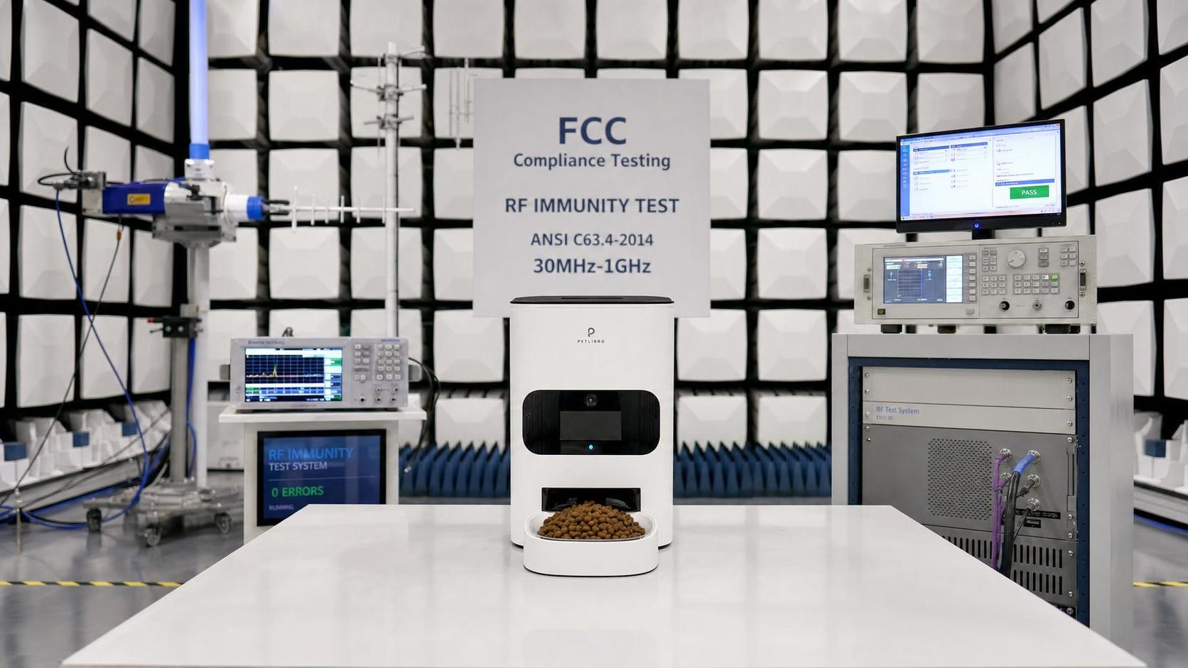 FCC Tightens RF Immunity Rules for AI Pet Feeders