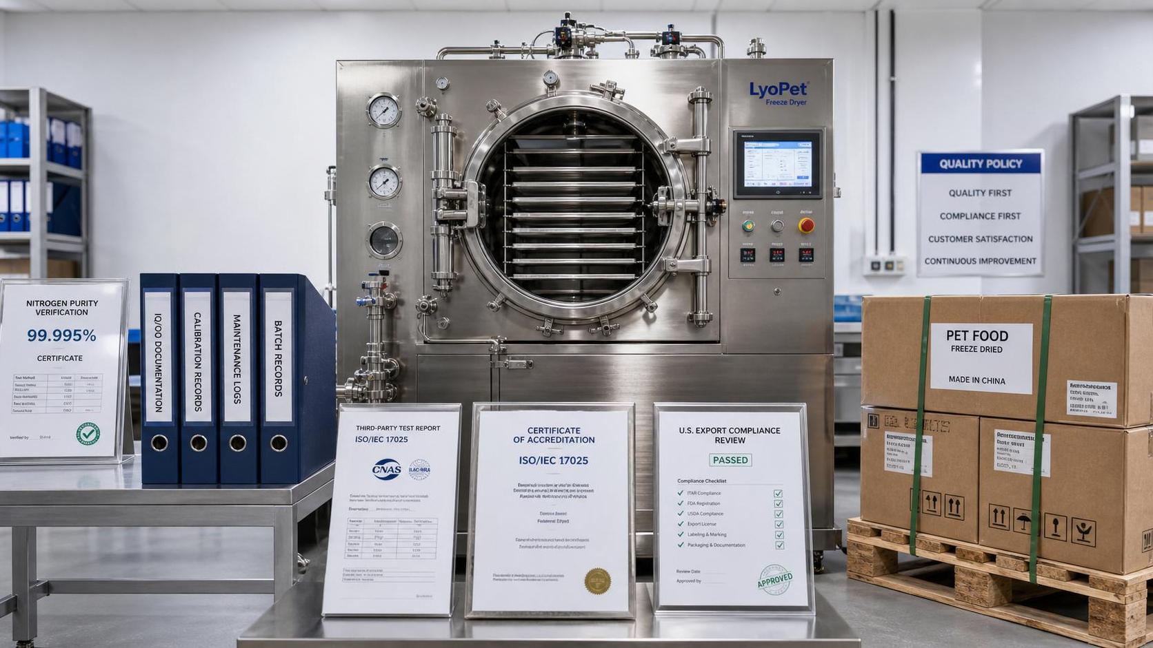 FDA CVM Nitrogen Test Rule Tightens U.S. Exports
