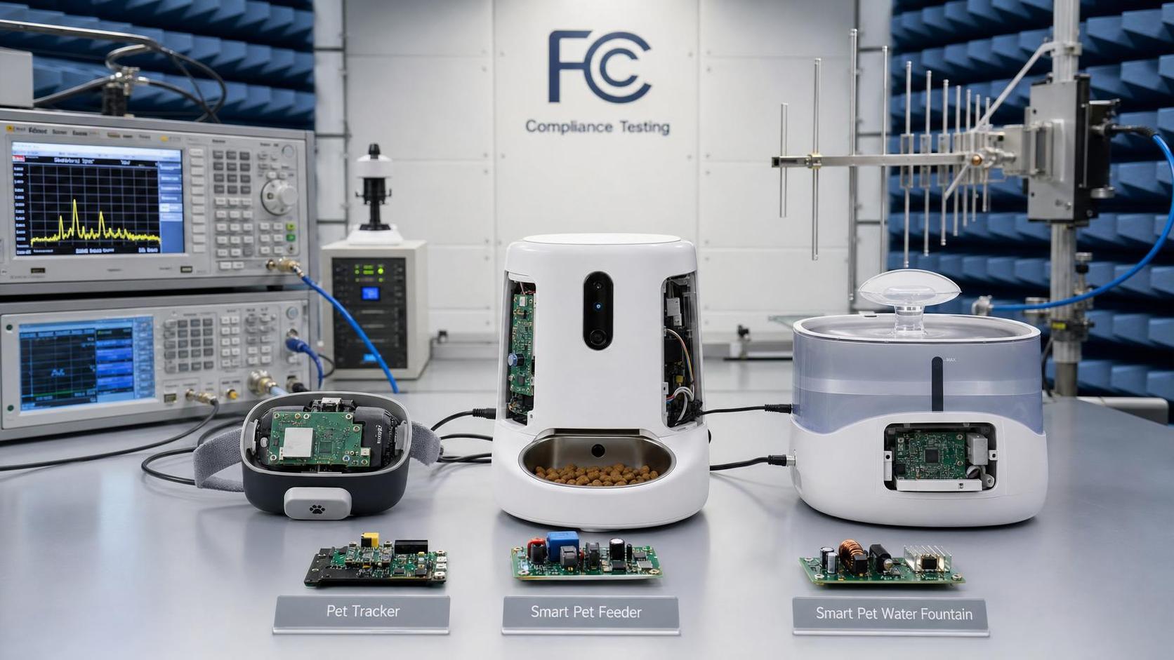 FCC Compliance for Smart Pet Devices: Testing Scope, Common Failures, and Service Process