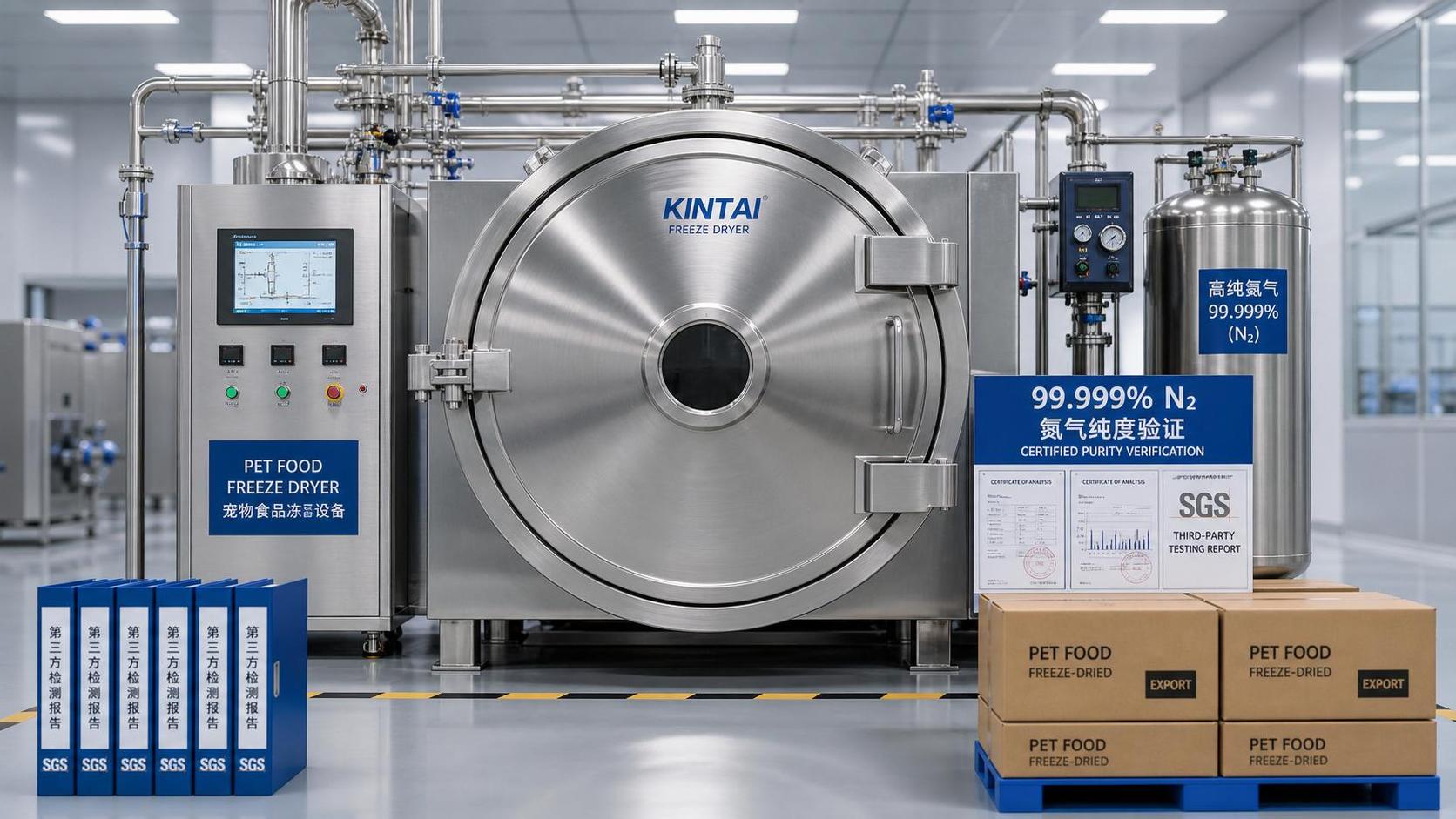 FDA CVM Tightens Nitrogen Proof for Freeze-Drying Exports