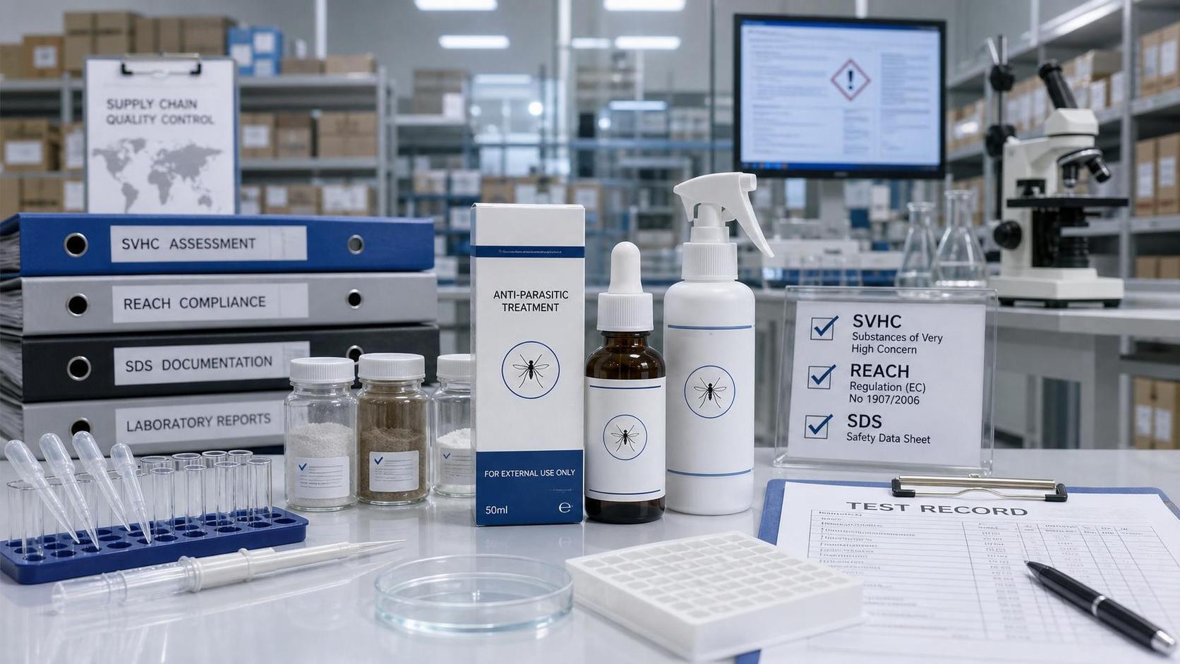 ECHA Adds Three Parasite-Control Ingredients to SVHC List