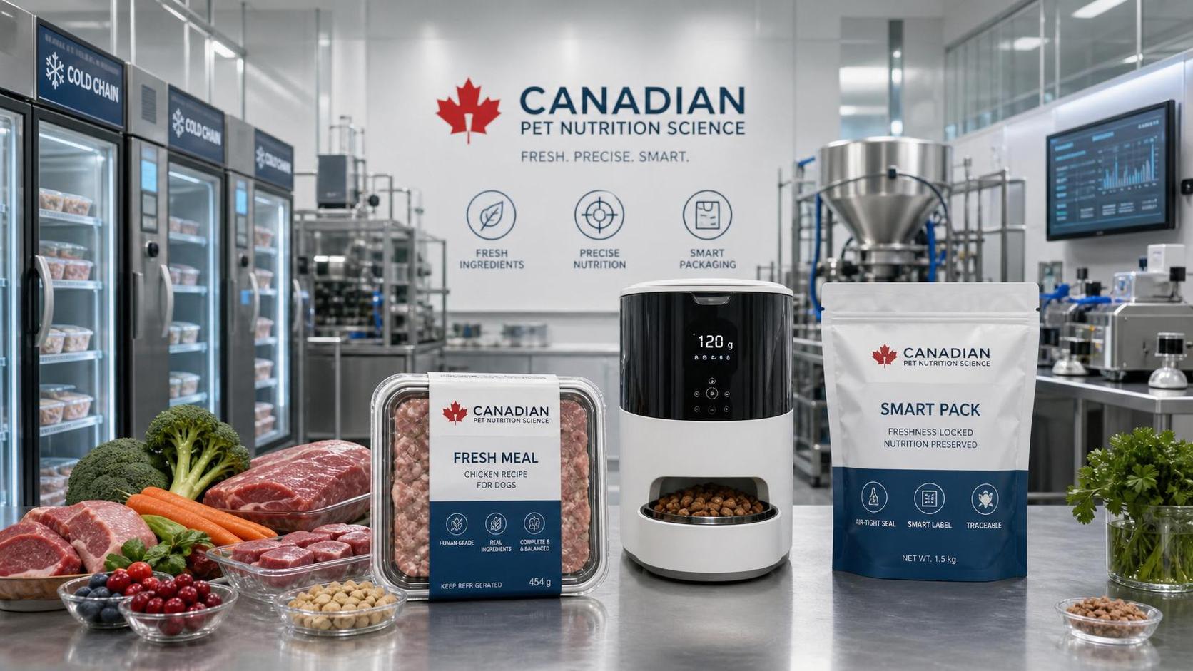 Pet Nutrition Technology in Canada: Trends in Fresh Food, Precision Feeding, and Smart Packaging