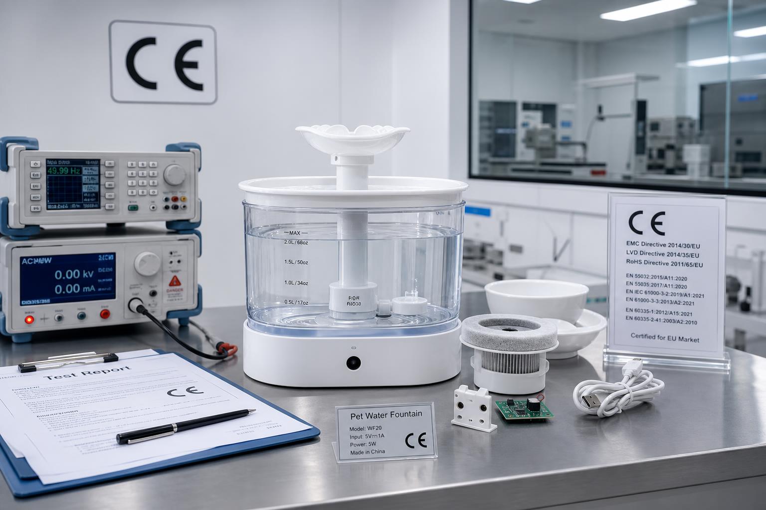 Smart Pet Water Systems CE Marking: Key Compliance Checks Before EU Market Entry
