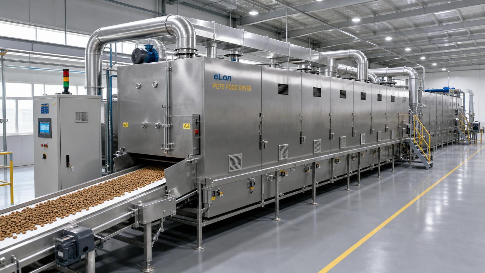 How to Choose a Continuous Pet Food Dryer for Throughput, Moisture Control, and Footprint