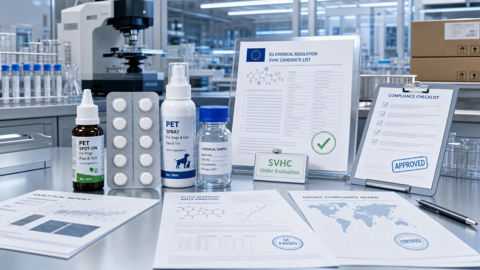 ECHA Proposes SVHC Listing for 3 Antiparasitic Actives