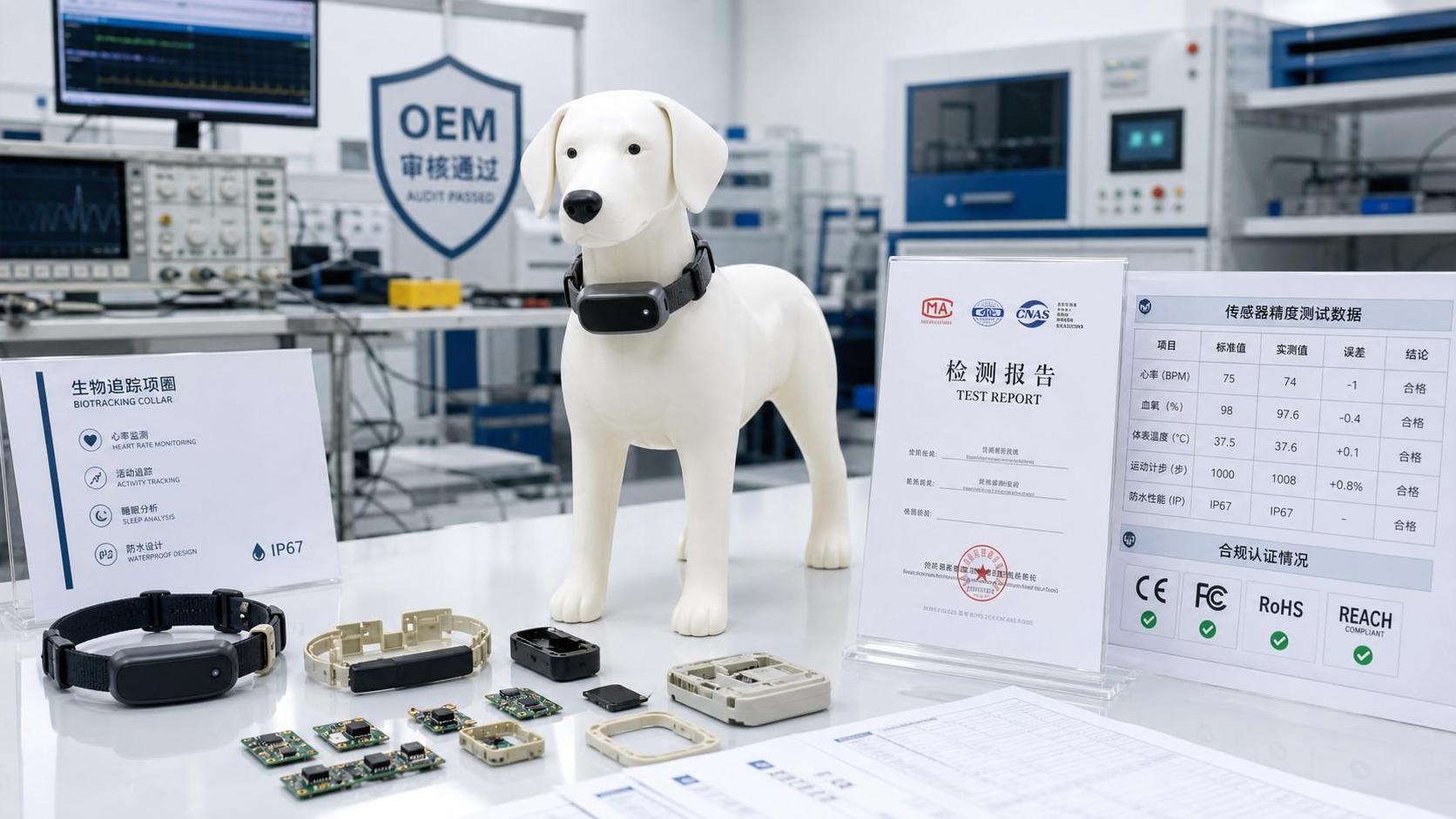Pet Biometric Tracking Manufacturer Evaluation: What to Audit Before OEM Selection