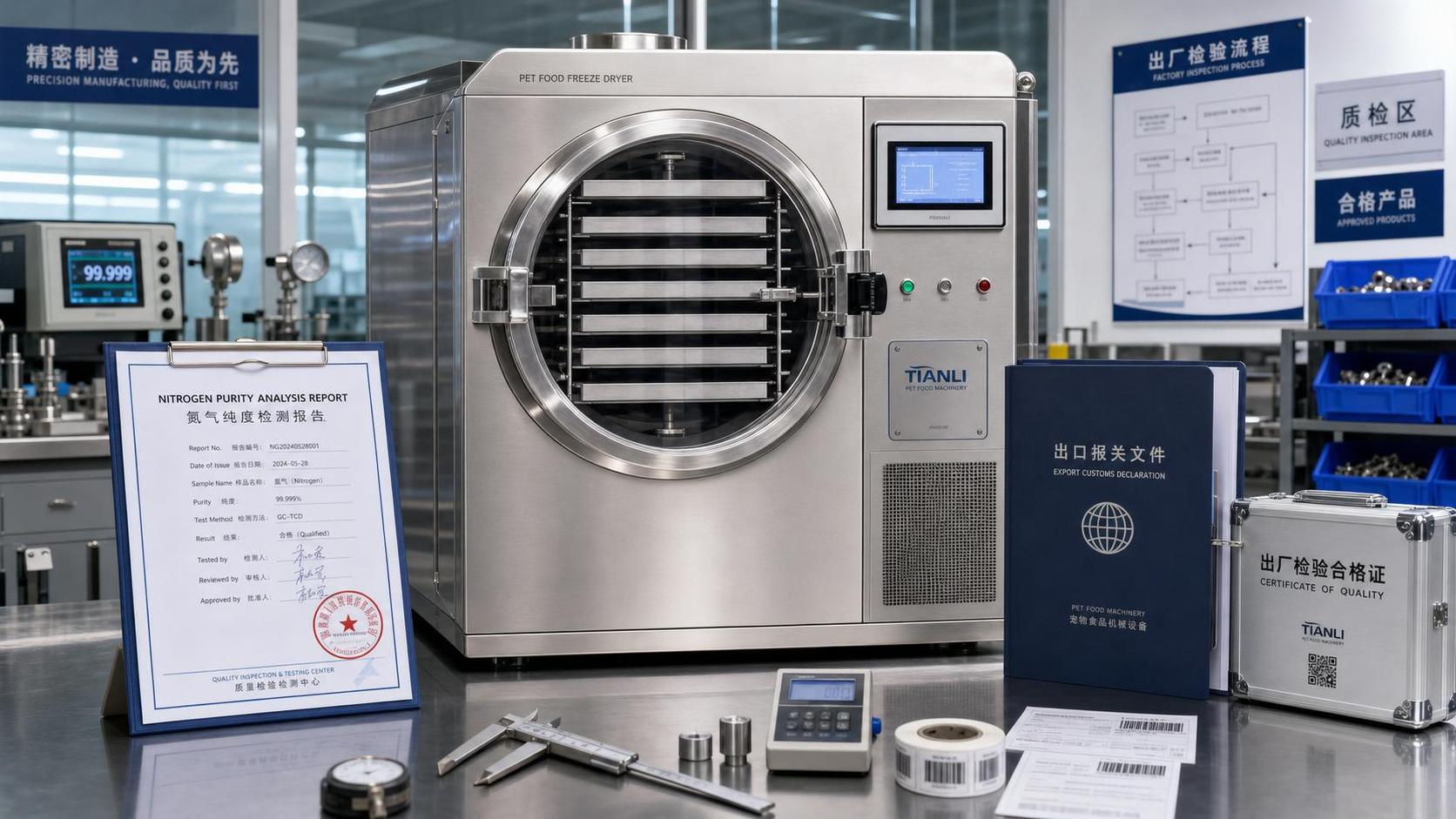 FDA CVM Tightens Freeze-Dryer Nitrogen Report Rules