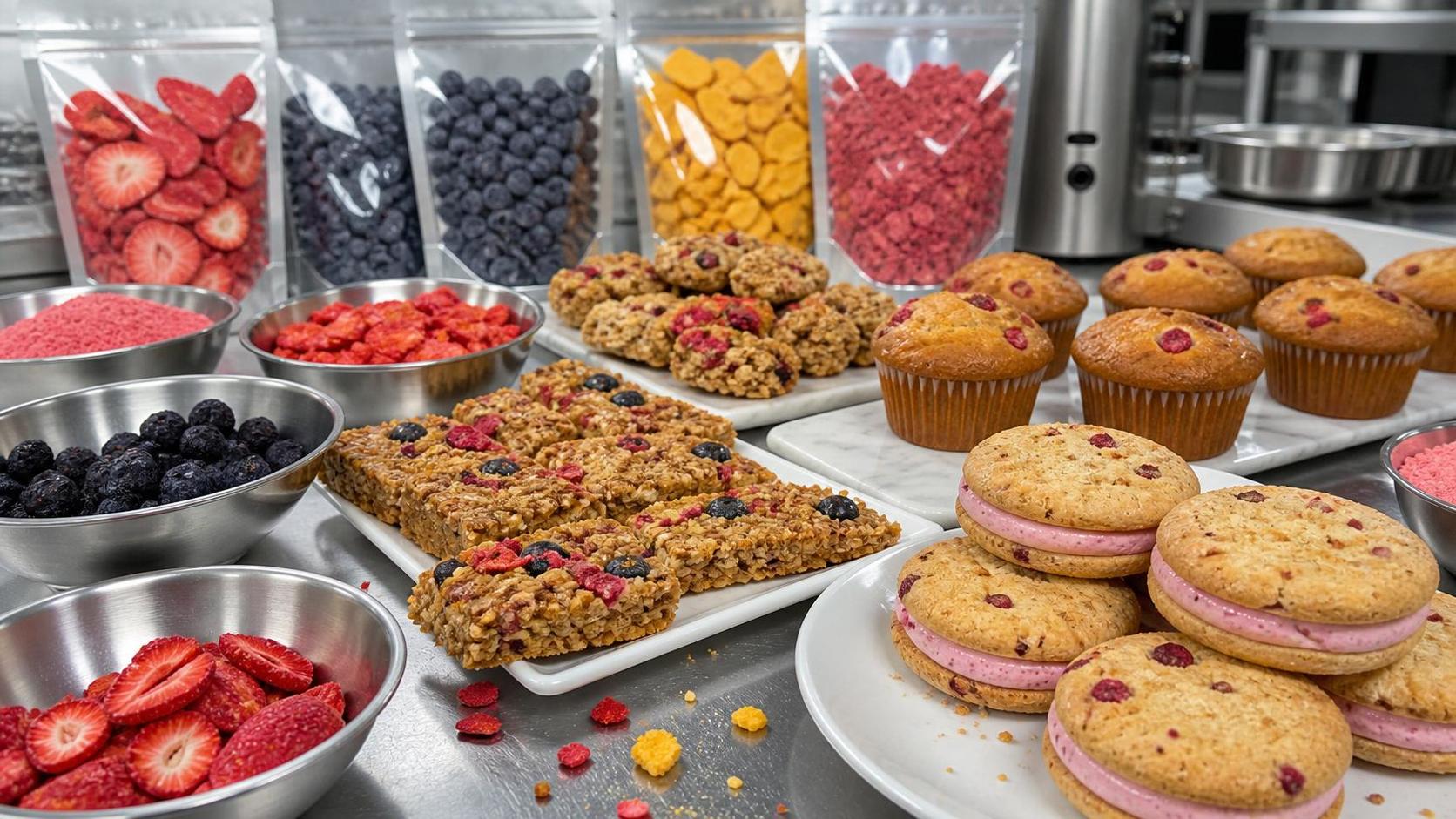 How Freeze Dried Fruit Ingredients Fit Snack and Bakery Formulations