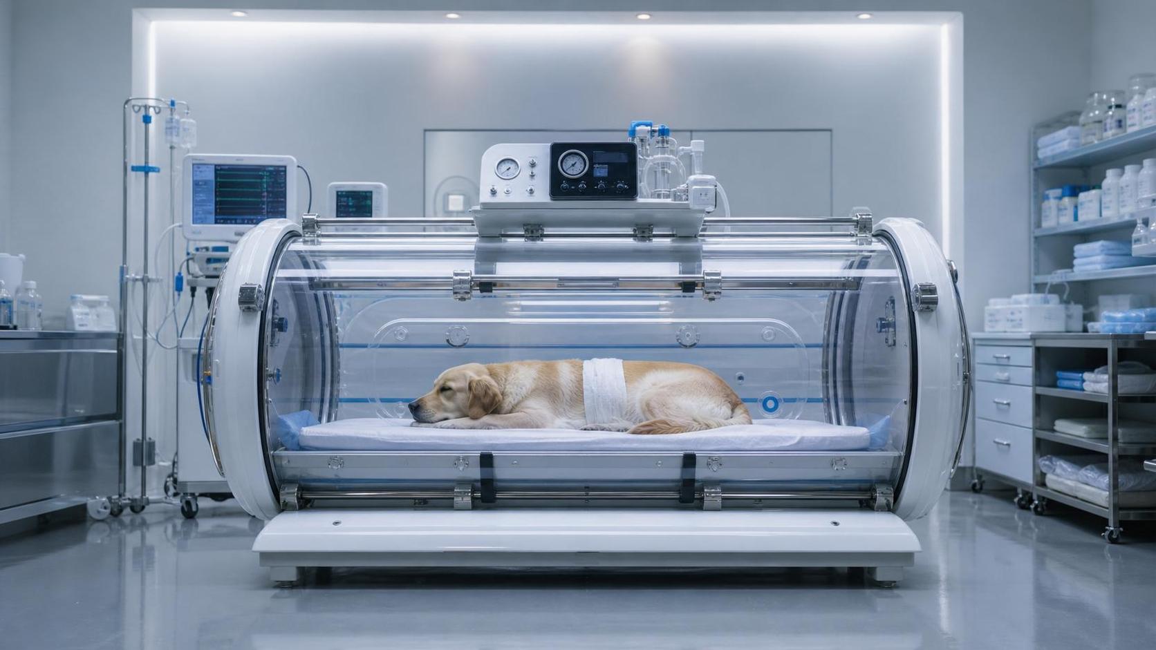 How Hyperbaric Oxygen Therapy for Animals After Surgery Supports Healing and Pain Control