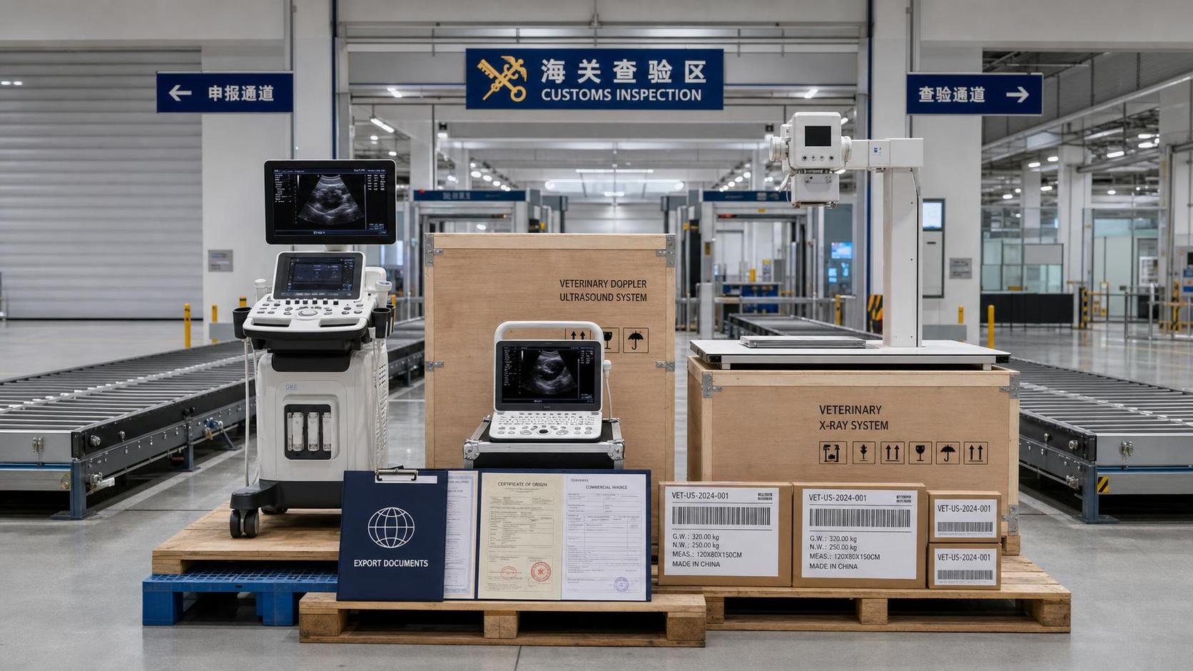 China Customs Checks FDA 510(k) Numbers for Vet Imaging Exports