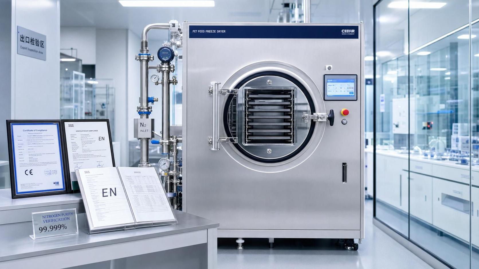 FDA CVM Rule Tightens Nitrogen Validation for Pet Food Freeze-Drying Equipment