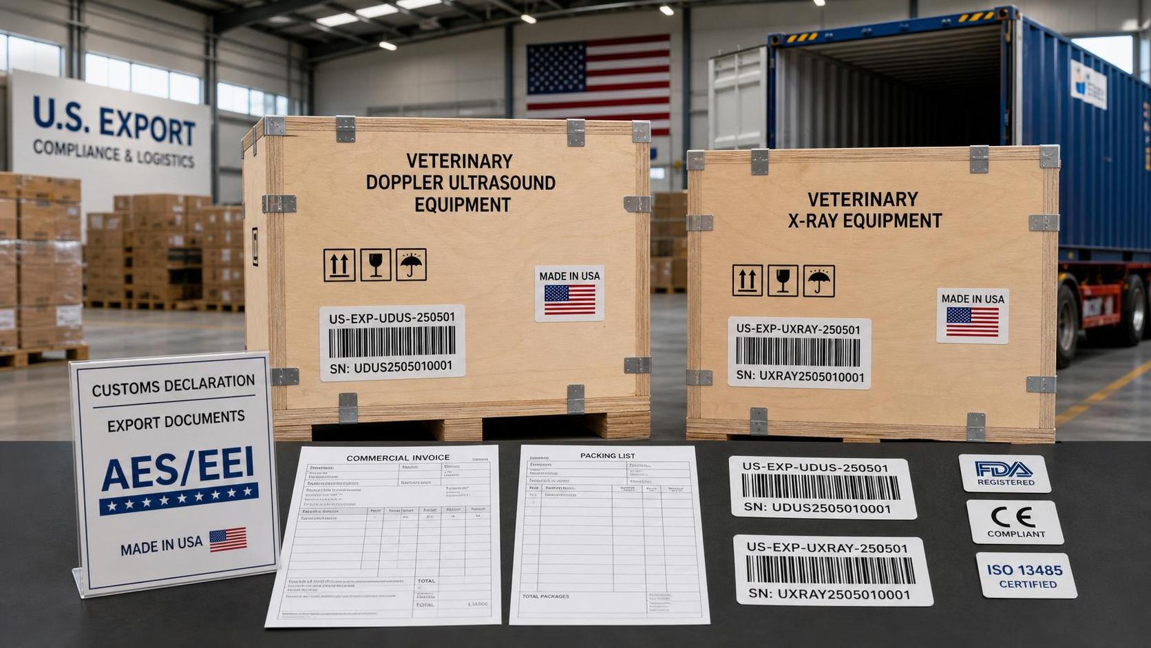 China Customs Requires FDA 510(k) Pre-Submission Numbers for Vet Imaging Exports