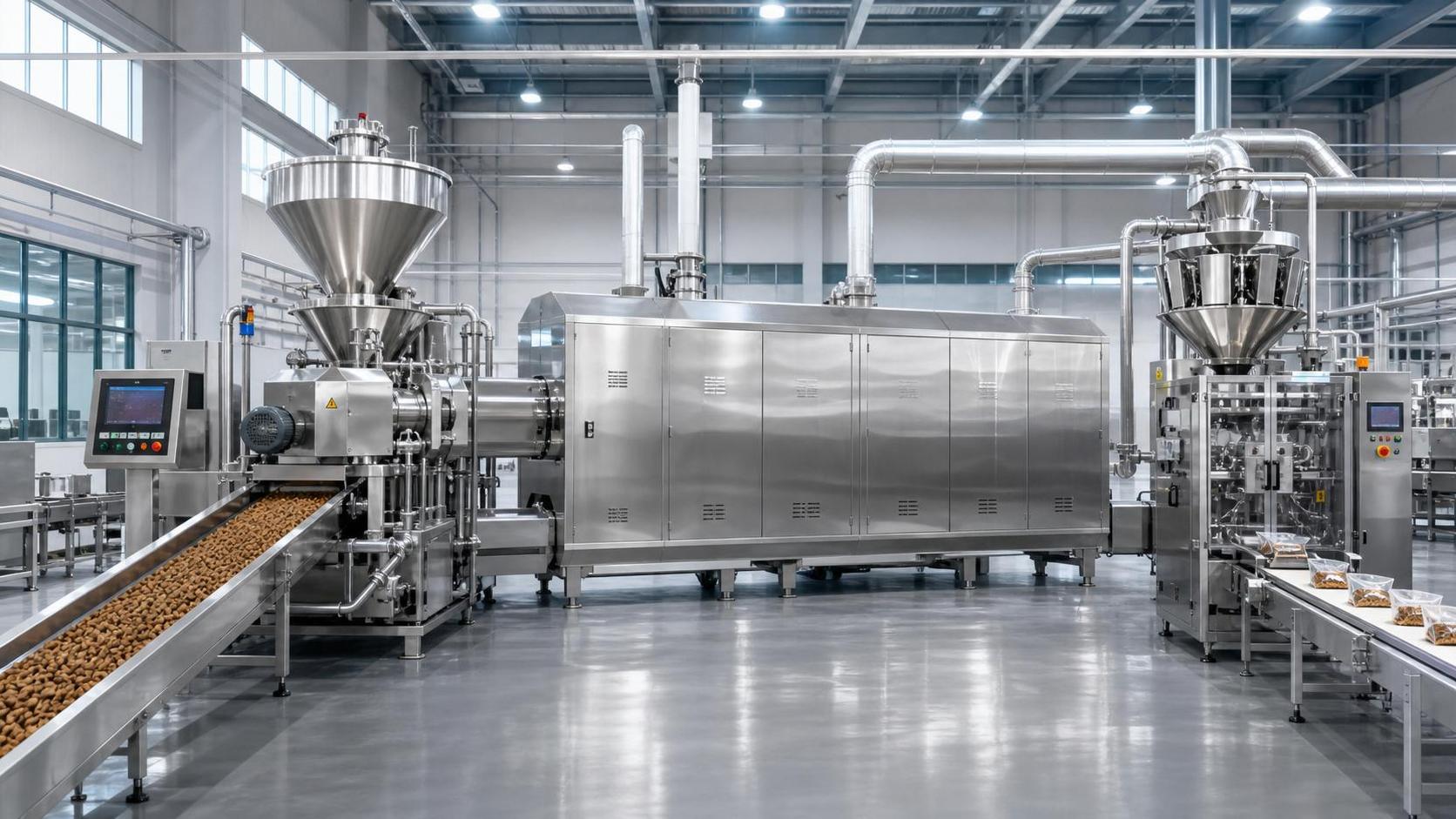 Pet Food Processing Machinery Price Guide: Comparing Extrusion, Drying, and Packing Lines
