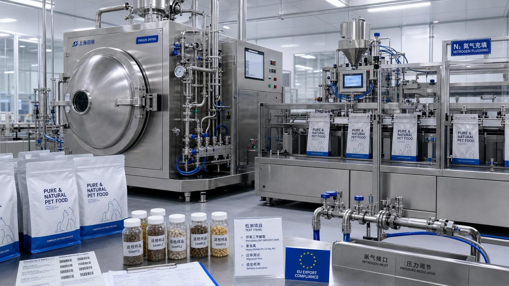 EU Tightens Phthalate Limit in Nitrogen Used for Pet Food Packaging