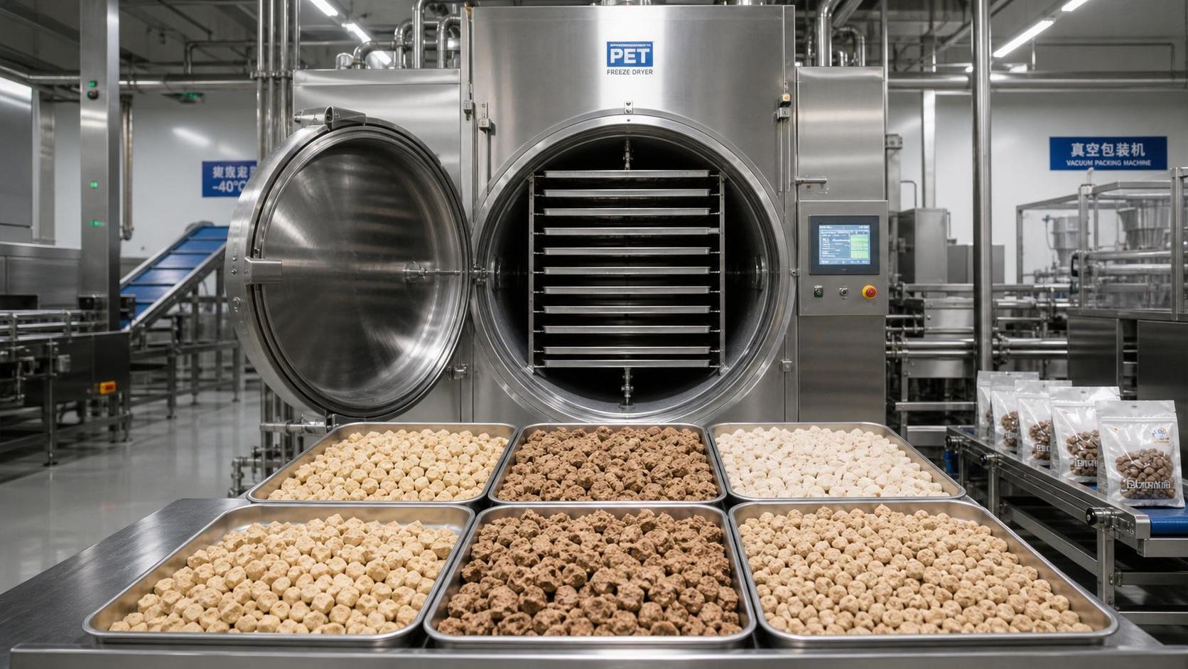High-Meat Pet Food Freeze Dried: Process Steps, Texture Control, and Shelf-Life Factors