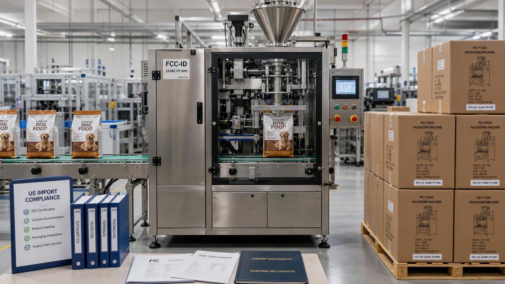FCC-ID Rule Takes Effect for Pet Food Packing Equipment